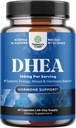 DHEA-supplement voor vrouwen en mannen - Pure DHEA 100mg voor hormoonbalans, verbetert Moodstabiliteit, hersenfunctie, immuunsysteem, energie en vruchtbaarheid - Dehydroepiandrosteron Capsules voor volwassenen - 60 Ct
