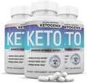 (3 Pack) Ketogenix Keto Pillen 1275MG Nieuwe en verbeterde formule bevat Apple Cider Vinegar Extra Virgin Olive Oil Powder Green Tea Leaf 180 Capsules