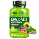 NATURELO Een dagelijkse multivitamine voor vrouwen 50+ (ijzervrij) - Menopauze Ondersteuning voor vrouwen boven 50 - Whole Food Supplement - Non-GMO - No Soy - 60 Capsules - 2 maand levering