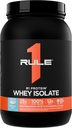 Regel 1 R1 Protein Wei Isolaat - Met 25g Proteïne & 6g BCAA Exclusief uit geïsoleerde en gehydrolyseerde bronnen voor workout herstel (2 ponden*, verjaardagstaart)