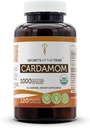Geheimen van de Stam Cardamom USDA Biologische Capsules Gecertificeerde Biologische Vegetarische Capsules, Kruiden Dieetsupplement 