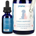 PranaPets Sinus Support Liquid Supplement voor Huisdieren 