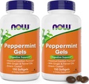 Nu Pepermunt Gels met Gemberolie en Venkelolie, 150 Softgels (verpakking van 2, enteric Coated
