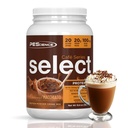 PEScience Select Cafe Proteïne Coffee Flavored Powder, Caramel Macchiato, 100mg Cafeïne, 20g Iced Proteïne Koffiepoeder of Creamer, 20 porties
