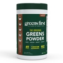 Greens First Original Greens Powder - 49 Superfoods - Organic Fruits & Veggies - Prebiotica, Probiotica, Digestieve Enzymes - Antioxidant Smoothie - Dairy Free, Vegan, Non-GMO (Chocolaat, 60 Servers)