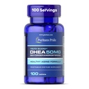 Puritan's Pride Youth GuardTM DHEA for Women and Men 50mg, Dieetsupplement voor gezond ouder worden, 3 maanden Supply, 100 tabletten
