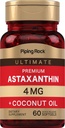 Piping Rock Astaxanthine 4mg 