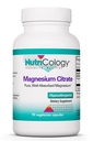 Nutricology Magnesium citraat supplement - Bone & Stress Support, Pure, Well-Absorbed, Hypoallergeen, 170mg Vegetarische Capsules - 90 Tel.