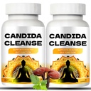 Candida Cleanse - Gut & Colon Support, Advanced Formula - Oregano Leaf, Wormwood, Black Walnut, Caprylic Acid