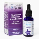 Oriel Liquid Magnesium Drops for Sleep, Rapid Absorption, Free Ion Magnesium, Minerals and 78 Trace Elements, Supports Natural and Deep Sleep, Relaxation and Calm, 30 ml, 30-Day Supply