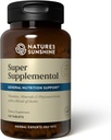 Nature's Sunshine Super Supplemental: Complete Multivitamine met Mineralen, Antioxidanten & Meer voor Nutritional Gaps, Algemene Gezondheid, Immune & Energy Ondersteuning. 120 Tabbladen