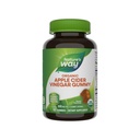 Natuur way Biologische Apple Cider Vinegar Gummies, 500 mg Biologische Apple Cider Vinegar per 2-Gummy Serving, Apple Flavored, 60 Gummies (Verpakking mei Vary)
