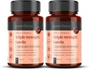 pureclinica Lutein 30 mg x 180 tabletten (2 flessen met 90 tabletten in elk). met 1000 mcg Zeaxanthine. 3 x De sterkte van normale luteïnetabletten