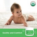 Hyland's baby biologische borst Rub, kalmeren en comfort, met biologische lavendel, pepermunt, en kamillebloemolie, veilig en zacht, dermatoloog getest, 1,76 Oz, baby (pakket van 2)