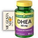 Spring Valley DHEA tabletten, 50 mg, 50 Tellen Inclusief pil Organizer