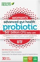 Genuine Health Women's Daily Probiotic for UTI Support, Helps Promote A Healthy Urinary Tract, Multi-Strain, Organic Formula with Cranberry, 30 Capsules