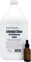 130PPM Colloïdaal zilver (1 Gallon). Gecertificeerde lab getest, 100% puur en natuurlijk. Niets toegevoegd.