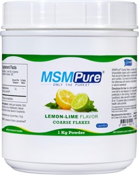 KALA GEZONDHEID MSMPure Lemon Lime Flavored Coarse MSM poedervlokken 