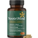 Hersensupplementen voor Geheugen en Focus Nootropic met Bacopa Monnieri, Fosfatidylserine, Omega-3 DHA & Meer 