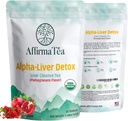 Biologische 14-dagen Detox: Ondersteunt lever en nier gezondheid met krachtige Silymarin van Milk Thistle Seed, Dandelion & Burdock. Natuurlijke Granaatappelsmaak.