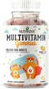 SENTA Nutrazee Multivitamine Gummies voor kinderen, tieners, mannen, vrouwen & volwassenen met essentiële vitaminen voor gezonde groei, ontwikkeling en immuniteit, 45 Gummy Bears Supplement
