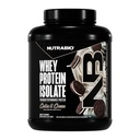 NutraBio 100% Wei Proteïne Isolaat Proteïne Poeder, 25g Proteïne met Compleet Aminozuur Profiel, Soja en Glutenvrij, Lage Carb en Lage Calorie Wei Proteïne Poeder, Cookies & Crème, 5 Lbs.