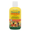 NaturesPlus Levensbron Vloeibaar, Tropisch Fruit - 30 fl oz - Multivitamine & Mineraal Supplement - Glutenvrij, Vegetarisch - 30 porties