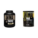Animal Wei Isolate Wei Proteïne Poeder 4 pond Pak Handig Alles-in-één Vitamine & Supplement Pack 30 Tel.