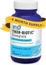 SFI Health Klaire Labs Ther-Biotic Complete - Hypoallergene Probiotica voor vrouwen en mannen - Acid-Stable Probiotic Supplement - 12 Soorten voor Immune & Digestieve Gezondheid - 25 miljard CFU (120 Capsules)