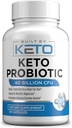 Keto Probiotica met prebiotica - Digestieve en Gut Health - Ondersteunt Occasional Constipatie, diarree, gas & Bloating - Probiotica voor vrouwen & mannen - Ketogene Diet Probiotica - 60 capsules