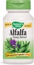 Nature's Way Alfalfa Bladeren, 1,215 mg, 100 Vegetarische Capsules, Verpakking van 2