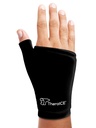 TheraICE Pols Ice Pack Wrap Thumb Brace for Ofwel hand for Hot & Cold Therapie - Herbruikbare Soft Gel Glove for Injuries, Carpal Tunnel, Artritis, De Quervain's Tenosynovitis - Past op de meeste vrouwen - S/M