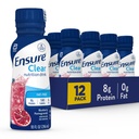 Zorg ervoor dat vloeibare heldere voeding Drink, 0g vet, 8g eiwit, Blueberry Granaatappel, 10 Fl Oz (verpakking van 12), Fles, glutenvrij