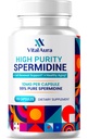 Vitale Aura Spermidine Supplement - 10mg x 120 Capsules 
