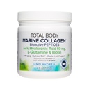 Natuurlijke factoren Total Body Marine Collagen, Bioactive Peptides Powder for Healthy Skin, Hair & Joints, Unflavored, 4.8 Oz