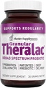 Master Supplementen Granular Theralac - 1,05 oz - Multi-strain Probiotic Powder for Optimal Gut Health - Great for Kids - Vegan, Gluten Free - 40 Servings