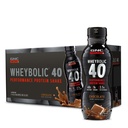 GNC AMP Wheybolic 40 - Chocolade - 14oz. (12 flessen)