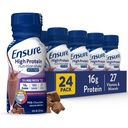 Zorg voor hoge proteïne gebottelde melk chocolade voeding Schudden met vezels, klaar om te drinken, 16g eiwit en 27 vitamines en mineralen, 8 fl oz, 24 Pack