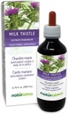Naturalma Milk Thistle (Silybum marianum) Fruit en kruid Alcoholvrije Tinctuur - 6,76 fl oz Liquid Extract in druppels - Kruidensupplement - Veganistisch