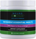 Neuro biologix Women's Essential Multi by Neurobiologix (90 Capsules) - Once Daily Women's Multivitamine with Iron 