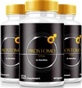 (3 Pack) Prostomo Capsules - Officiële Formule ter ondersteuning van Prostaat Heath, Alle Natuurlijke Supplement voor Regain controle en het bereiken van de algehele wellness, Premium Pros Tomo Pillen Review (180 Capsules)