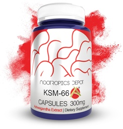 Nootropics Depot KSM-66 Ashwagandha Capsules 