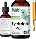 Forever Puppy Eyebright Drops voor honden - Eyebright Herb Tinctuur voor verzachtende ogen Irritatie - Liquid Eye Health Support Supplement voor honden van alle rassen en maten - 2 oz