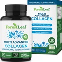 ForestLeaf Multi Collageen Pillen met Hyaluronzuur + Vitamine C 