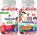 SUNNY SAM Magnesium Gummies for Kids and Magnesium Gummies for Kids & Adults - 100mg - Kalm Magnesium Kauwen - Magnesium Citrate Kauwbare Supplement voor Mood & Muscle Support