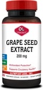 Olympian Labs Grape Seed Extract Capsules - 200 mg - 100 Plantaardige Capsules ondersteunen van de gezondheid van het hart, antioxidant bescherming.