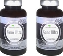 Aloha Medicijnen Gano Ultra, Certified Organic Mushroom Supplement, Natural Health Supplement, Pack van 2, 90 Capsules Elk