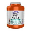 NOW Foods Sports Nutrition, Wei Proteïne, 24 g met BCAA's, Romig Chocoladepoeder, 6-Pond