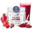 Reds - Super Reds Powder with 39 Superfoods, Antioxidant-Rich Red Powder Superfood, Probiotica & Digestieve Enzymen for Energy, Metabolisme & Gut Health - Red Berry Flavor