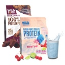 WILDE MAATSCHAPPIJ Clear Isoleer + Wei Concentraat Super Combo - Raket Pop Clear Wei + Nederlands Chocolate Wei Concentraat